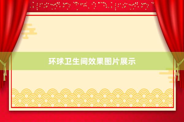 环球卫生间效果图片展示
