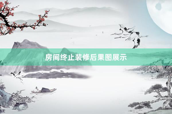 房间终止装修后果图展示